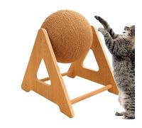 Genérico Cat Scratch Ball Toys, Interactive Scratching and Rolling Ball, Adorable Compact Kittens Cats Bunnies Chinchillas, Claw Care Toy for Small Medium Large Breeds Indoor Plaything