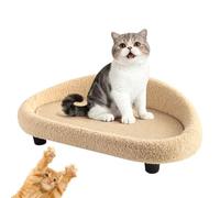 Genérico Cat Scratching Bed - 61x38x18cm Sisal Large Lounge Bed | Cat Scratch Pad | For Home Living Room Apartment Dorm Patio Balcony Porch Corner