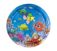 Genérico Cat Sensory Water Mat, Cartoon Water Pad For Pets and Babies, Cool Fun Play Mat, Waterbed For Playing and Sleeping, Home and Outside Entertainment For Small, Medium, Large