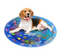 Genérico Cat Sensory Water Mat, Cartoon Water Pad For Pets and Babies, Cool Fun Play Mat, Waterbed For Playing and Sleeping, Home and Outside Entertainment For Small, Medium, Large