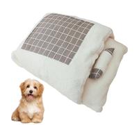 Genérico Cat Sleeping Bag | Thickened Warm Pet Bed | Burrowing Cat Bed | Dog Cat Winter Sleeping Bag | Plush Soft Pet Bed Cozy Snuggle Design Cotton For All Kinds of Pet Families