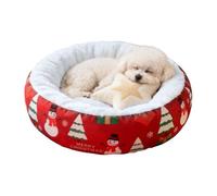 Genérico Cat Sleeping Mat - Thick Winter Fleece Pet Bed Pad with Extra Warm Layer, Ensures Rest Relaxation, Portable Cushion for Crates Kennels Sofas and Dorm Rooms, Soft Holiday Style