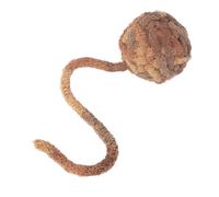 Genérico Cat String Toy - Soft Colourful Hand-Woven Rope with Bell Inside | Interactive Play, Training Toy For Mental Stimulation, Scratching, Floor Play, Home Indoor, Travel Use