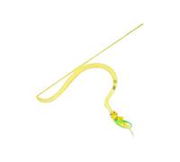 Genérico Cat Teaser Stick - New Elastic Mesh Cat Teaser Rod | Snake Shaped Sound Toy Interactive Pet Supplies | Wand Toy - Kittens Indoor Cats Relieve Boredom