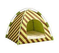 Genérico Cat Tent Bed - Cat Camping Tent | Foldable Сat Bed | Indoor All-Season Dog and Сat Tеnt with Soft Mat, Portable Pet House For Cats and Small Dogs, Easy Assembly Anď Washable Design