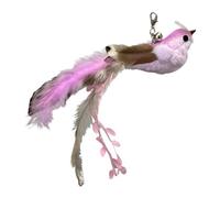 Generico Cat Toy Bird Head | Jugadores de ejercicio JUEGO - JUEGO CATTO DE FUNCIÓN INTERACTIVOS TOYS REAListic Simulación de pájaros juguetes con campanas para gatitos interiores