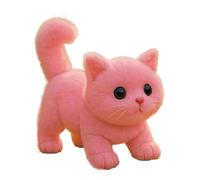 Genérico Cat Toy, Electric Cat Stuffed Animal, Cute Interactive Design, Safe and Soft Material, Plush Kitten Figure for Home, Offices, Girls, Boys, Daughter, Son, Friends, Thanksgiving