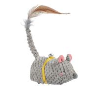 Genérico Cat Toy, Moving Toys, Smart Automatic Realistic Movement Mice Motion Activated Rechargeable Relieve Boredom Exerciser, Pet Enrichment Doll for Playing, 2.36x5.12inches