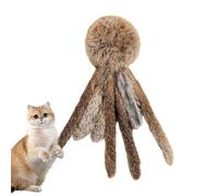 Genérico Cat Toy Plush - Interactive Kitten Plaything Soft | Realistic Design Bite Resistant Engaging Self Play Entertainment Chew Toy for Boredom, Relief, Exercise, Home, Cattery Pet or Store Use
