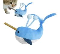 Genérico Cat Toy - Self Addictive Hygiene Plush, Catnip Chew Stick | Interactive Component for Indoor Kitten Adult Large Breed Teeth Cleaning Play Training Cattery Home Travel Pet Supply Interaction