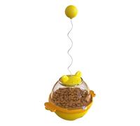 Genérico Cat Toy, Treat Dispenser, Feeder Trainer, PP Pressure Build, Interactive Skill Booster, Home Balcony or Backyard Use, 28x13.9x11.2cm/11.02x5.47x4.41 Inches 465g Blue 1 Piece