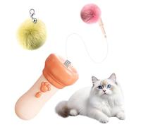 Genérico Cat Toy Wand Fun Smart Automatic Retractable Whisper Quiet Design