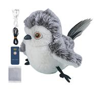 Genérico Cat Toys Bird, Flapping Bird Toy, Realistic Feather Toys, Kitten Flapping Bird, Soft Cat Toys, Cozy Kitten Toys, Soft and Cozy Kitten Toys Flapping Bird for All Breeds Cat Catnip Toys