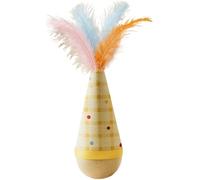 Genérico Cat Toys For Indoor Play - Self-Righting Enrichment Wobble Ball Interactive Toy | For Play, Exercise, Game, Lick, Whack, Small Animals, Christmas, Windowsill, Bedroom, Fun & Stimulating