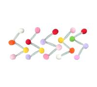 Genérico Cat Toys Interactive - Elastic Net, 5 Pieces Kitten Stress Relief Game | Interactive Chewing Toy, Spring Play Balls For Indoor Outdoor Exercise, Apartment, Living Room, Home