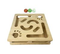 Genérico Cat Toys - Kitten Interactive Chewable Puzzle Box Fun Challenge | Sturdy Material Engaging Mental Stimulation Activity for Small Medium Large Cats Indoor Outdoor Yards Porches Gardens Lawn