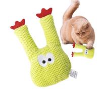 Genérico Cat Toys with Catnip, Plush Cactus Design Chew Toy, Enrichment Game for Kicking and Biting, Boredom Buster, Interactive Pet Supplies, Cats Various Sizes