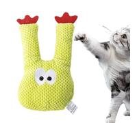 Genérico Cat Toys with Catnip, Plush Chew Toys on Cats, Cactus Design Kick Toy, Boredom-Busting Enrichment Game, Soft Durable Fabric, 3-Pack Set for Kicking & Biting Playtime