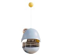 Genérico Cat Treat Dispenser, Interactive Training Ball Toy, 4.02x3.62x9.68 Inches Compact Portable Convenient Sturdy Treat Feeder with Catnip Balls for Brain Stimulation and Slow Feeding