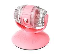 Genérico Cat Treat Dispenser Toy - Beer Barrel Slow Feeder Puzzle Ball | Interactive Rolling Food Toy for Kitten Mental Stimulation, Enrichment, and Indoor Feeding Game