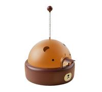 Genérico Cat Treat Dispenser Toy - Electric Smart Cute Kitten Game | Automatic Moving Robot with Attachment & Internal Snack Compartment for Home, Indoor, Outdoor and Travel