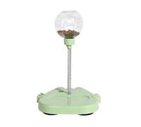 Genérico Cat Treat Dispenser Toy - Interactive Slow Feeder | Treat Ball with Teaser Wand for Cat Stimulation Play Hunting Entertainment Boredom Relief Indoor Activity Engagement for Healthy Mental