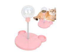 Genérico Cat Treat Dispenser Toy, Swinging Slow Feeder Ball, 9,45 x 6,54 in Interactive Pet Toy, Boredom Relief Design, Fun Entertainment Indoor Cats for Engaging Pet Accessory