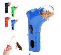 Genérico Cat Treat Guns Shooter, Cat Treat Launcher, Automatic Ejection Cats Feeder, Pet Treats Snack Launchers for Cats Dogs, Interactive Puppy Award Snack Catapult Toy (Blue)