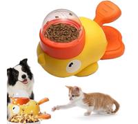 Genérico Cat Treat Slot Machine, Cat Slot Machine Treat Dispenser, Duck Feeder Puzzle Toy Interactive Slow Feeder Toy for Cats, Dog (1Pcs)