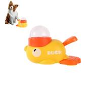 Genérico Cat Treat Slot Machine, Cat Slot Machine Treat Dispenser, Interactive Treat Dispenser Toy for Dogs and Cats,Duck Feeder Toy for Cats, Duck Treat Dispenser for Dogs (Yellow)
