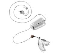 Genérico Cat Treat, Toy Dispenser, Slow Feeding Easy Refill Food Puzzle Lightweight Build, Feeding Fun Games for Kitten, Boredom, Home, Pet, Feeders, Interaction 3.94x2.36x2.36 Inches