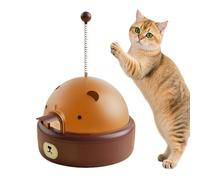 Genérico Cat Treat Toy - Electric Smart Cute Kitten Game | Cat Food Puzzle for Kitten Feeding Snacks Home Indoor Outdoor Play Training Exercise Travel, Interactive Dispenser, Pink