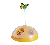 Genérico Cat Treat Toy Slow Interactive Training Dispenser with Butterfly