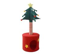 Genérico Cat Tree Christmas - Christmas Cat House | Cats Climbing Frame | Christmâs Trees for Cats | Indoor Câts House Condo Tree Toy | Soft Kitten Bed Scratching Post for Pet Home Indoor Outdoor