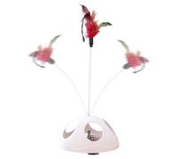 Genérico Cat Wand Toy, Suction Cup Cat Plaything with Spring 6.42x4.09x4.09 Inches, Interactive Pet Accessories for Window, Hunting Training, Home Play, Perch Exercise, and Boredom Relief