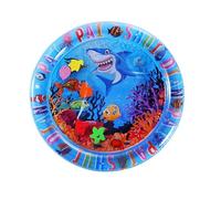 Genérico Cat Water Bed, Cat Water Mat, Cats Waters Bed Play Mat, Cats Waters Mats with Fish (Blue-B)