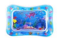 Genérico Cat Water Bed, Cat Water Mat, Cats Waters Bed Play Mat, Cats Waters Mats with Fish (Blue-E)