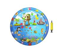 Genérico Cat Water Bed Play Mat | 1 Cooling Mat Fors Puppies - 39x39 Inch Interactive Dog Coolingsz Pad with Pump For Garden Outdoor Lawn Home Indoor Apartment Pets Kittens Hot Weatherc