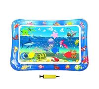 Genérico Cat Water Bed Play Mat, Inflatable 25.98x18.5 Inch Waterproof Non-Slip Cooling Cushion, Interactive Scratcher Toy for Kittens Puppies Indoor Travel Portable Pet Comfort