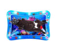 Genérico Cat Water Mat, Interactive Pet Toy, Thickened Non Slip Design, Marine Themed Cooling Pad, Compact Soft Material, Small Size, Indoor Playtime, 8.66x7.87x0.39 Inches