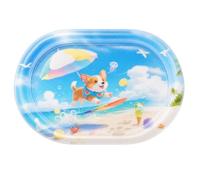Genérico Cat Water Mat Toy,Cooling Inflatable with Pump | Dog Cooling Mat Cat Bed,for Small Medium Large Breed Home Indoor Outdoor Yard Patio Camping Summer Outdoor Indoor
