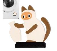 Genérico Cat Whisker Holder, Acrylic Cute Magnetic, Commemorative Storage Decoration Box, with Quality Cat Whisker Collector Case Sturdy Design, for Home Dorm Office Kitchen Apartment Display Use