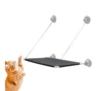 Generico Cat Window Perch | Asiento plegable para gatos | Asiento de gato que ahorra espacio, asiento de gato montado en la ventana, hamaca de succión para gatos, silla de seguridad para gatos