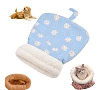 Genérico Cat Winter Sleeping Bag, Cat Sleeping Bag, 360°Wrap Comfortable Pet Snuggle Sack, Soft Plush Large Cat Sack Self Warm Cat Bed For Dog, Cat, Winter Warm Sleeping Bag, Plush Soft Pet Bed (F)