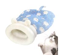 Genérico Cat Winter Sleeping Bag, Cozy Calming Cat Bed, Cat Hideaway Bed, Pet Snuggle Sack for Cats, Cat Bed with Tail, Winter Cat Bed, Soft Cat Sleeping Bag,Calming Pet Bed for Cats,