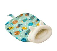 Genérico Cat Winter Sleeping Bag, Cozy Calming Cat Bed with Tail, Comfortable Pet Snuggle Sack For Indoor Cats, Warm Hideaway For Kitty Under 17.6lbs, Compact & Space-Saving, Comfortable