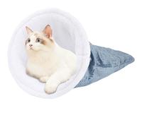 Genérico Cat Winter Sleeping Bag for Indoor, Cozy Cat Bed Cave Sleeping Bag, Dog, Cat, Winter Warm Sleeping Bag, Plush Soft Pet Bed, Comfort Bed (1PCS)