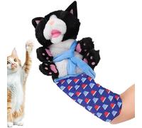 Genérico Cat Wrestling Toy Puppet, Interactive Kitten Puppet, Portable Enrichment Pet Toys, 9-Inches Compact Play Time Companion, Ideal for Dorm, Home, Living Room, Bedroom, Adoption and Events