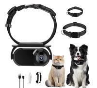 Genérico Catcam Pro, Catcam Pro Pet Action Camera, Catcam Pro Camera 2.0, Cat CAM Pro Pet Action Camera for Cats & Dogs, for Dog Adventures Indoor/Outdoo (Black,1set 64G)