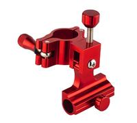 Genérico Catch Universal Turret Rack - Aluminum Magnesium Alloy, 18.11in Fish Guard Light Rack Lamp Frame Durable | Adjustable, Portable Double Turret Ground Plug Bracket For Fishing Accessories